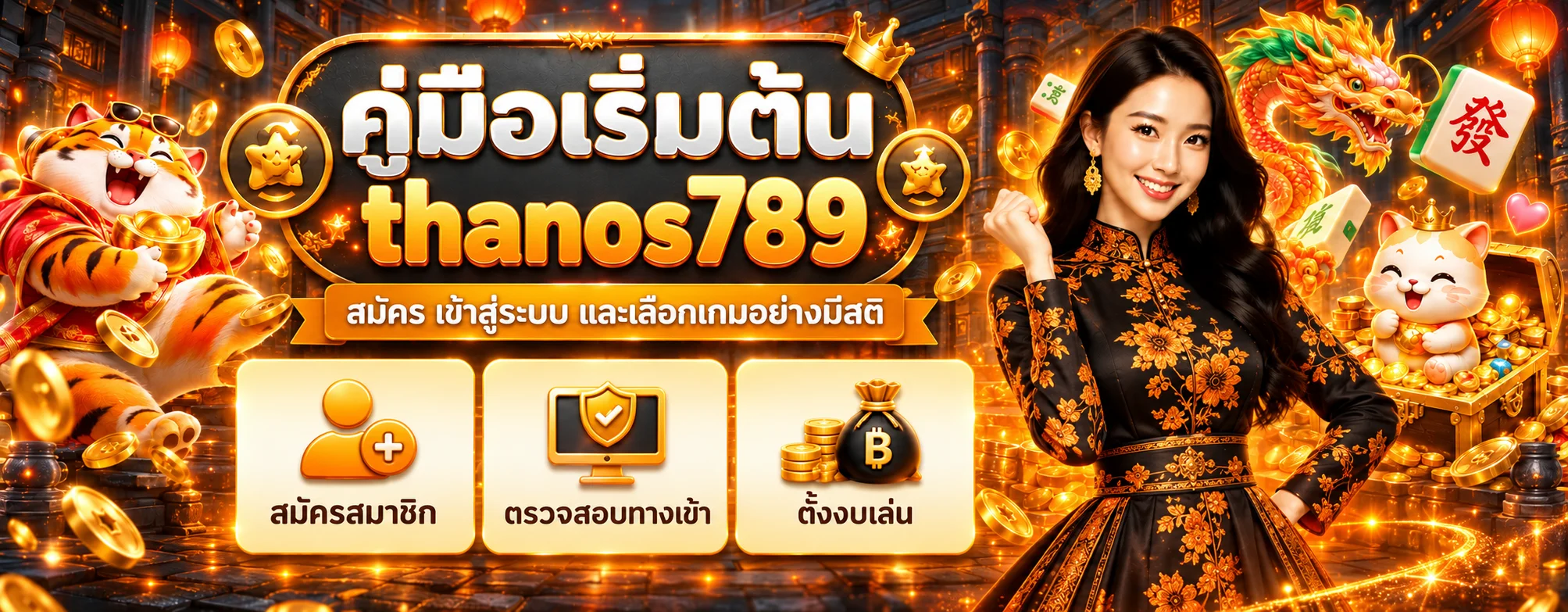 thanos789 คู่มือสมัคร ทางเข้า และเริ่มเล่นอย่างปลอดภัย
